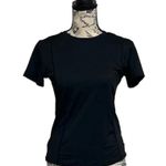 Loovoo Women Black Workout Top M Sporty Athleisure Outdoor Goth Grunge Capsule Size M Photo 1