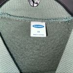 Old Navy teddy bear style green crewneck Photo 5