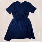 Xirena Emme Cotton Gauze Mini Wrap Dress Blue Size 8 Photo 5
