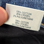 J Brand Medium Jules High Rise Rhinestone Stripe Straight Crop Jeans Size 26 Photo 7