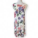 Karen Kane rose garden drop waist shift dress floral sleeveless cottagecore Photo 5