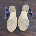 Salvatore Ferragamo Blue Gem-Embellished Sandals Photo 4