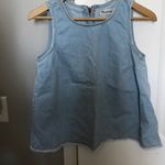 Madewell  Raw Edge Denim Tank Top Photo 1