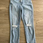 Madewell  The High-Rise Slim Boyjean Size 24 Women’s Light Wash Photo 2