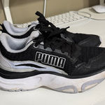 Puma Black and Gray Athletic Shoes Photo 0