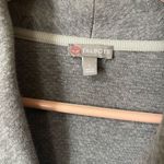 Talbots T by  size L sweatshirt cardigan side zipper. Causal Neutral. Photo 4