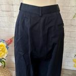 Barry Bricken Vintage Blue Tailored Pants Photo 6
