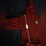 No Boundaries  Juniors Teddy Lounge Set size medium 7-9 sweater shorts burgundy Photo 12