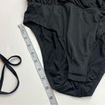 All Saints Penelope Tie Neck Bodysuit Womens Size US 4 Black *FLAW Photo 10