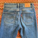 Levi's 721 HIGH RISE SKINNY RIPPED KNEE JEANS Photo 6