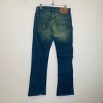 Diesel  Green Blue Denim Bootcut Jeans EUC Sz 28 Italian Vintage Y2K Photo 3