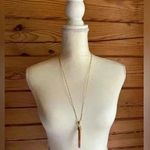 Stella & Dot Retired Rebel Rose Gold Pendant Necklace Gently Pre-Loved Photo 0