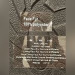 Karl Lagerfeld  Paris womens size 6  LUCILE BLACK FAUX FUR slippers New size 6 Photo 6