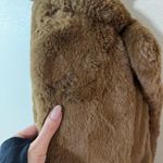 Apparis Siena Brown Faux Fur Teddy Long Coat MEDIUM Photo 10