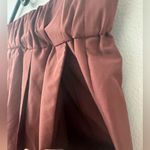Express Pull‎ On Burgundy Shorts Size M Brown Size M Photo 2