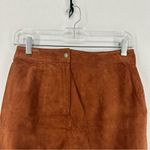 I Love H81 Mini Leather Pencil Skirt Women’s 25 Orange Photo 1