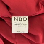 NBD  Lace Bodycon Dress M Red Cocktail Party Date Night Chic Photo 4