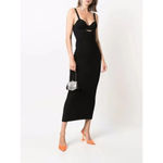 Roland Mouret Knit Midi Dress in Black XSmall New Womens Bodycon Size XS Photo 14