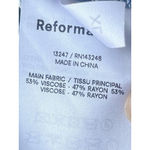 Reformation Marlow Palm Tree Mini Dress Slit XL Bali Surf Tropical Slip Vacation Photo 7