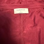Babaton ARITZIA V Neck Loose Fit Tank Top Burgundy Wine Small Photo 2