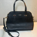 Kate Spade Kate Spade New York Cedar Street "Maise" Satchel – Black Saffiano Leather Photo 0