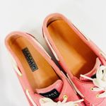 Sperry ‎ Top Sider Sequin Deck Shoes Coral Orange Womens 9 Photo 8