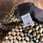 Old Navy  Y2K Natural Wood Bead Handbag #Wood #Boho #Natural Photo 6