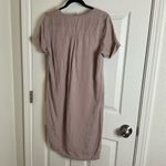 Illa Illa shift dress with lace up front and patch pockets Size medium Photo 8