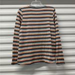 American Eagle Soft & Sexy Plush Sweater Women Large Striped Crew Neck Pullover Photo 1
