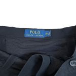 Ralph Lauren Polo  Knit Black Mini Skirt Flare Mini Skirt Ruffle Hem Size 14 Photo 4