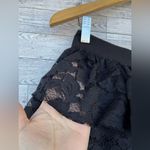 LANVIN for H&M Ruffle lace circle Skirt size 2 Black Photo 2