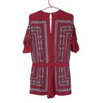 BCBGMAXAZRIA  Pink Textured Garment Romper,size XS Photo 4