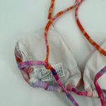 BASTA SURF Bikini Top Size Small NEW Triangle String Tie Dye Swim Beach NWOT Pink Photo 8