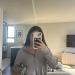 Aritzia Tna Waffle Zip Up Photo 2