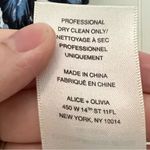 Alice + Olivia  Brook Oasis Floral Mint Green Dress Photo 8