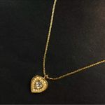Christian Dior heart with crystal rhinestones necklace Photo 1