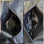 Bernardo Women's Black Zippered Leather Jacket Small Bomber Moto Soft Vintage Photo 11