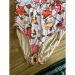 Beach joy floral bath suit one peice. Large Photo 2