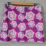 Tranquility by Colorado Clothing Pink Skort Soft Floral Summer Women's Size S Photo 0