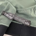 Victoria's Secret Sports Bra Large Olive Black Band Racerback The Player Photo 1