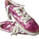 Toms Women's Pink Tie Dye Lace Up Shoes, Sz. 6 Photo 0