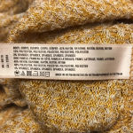 Anthropologie Saturday Sunday Wendy Waffle Knit Ruffle Trim Thermal in Mustard Photo 9