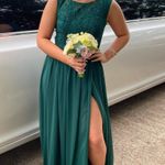 Dark Green Prom Dress Size 8 Photo 0