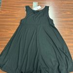 Alexis & Ashley Small Short Sleeveless Dress With‎ Ivory Rosettes NWT Black Photo 7