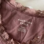 American Eagle Lace Trim Tank Top Photo 1