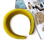 Yellow Velvet Headband Bloggers Favorite Trend Photo 1