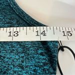 NWT Lanston Sport Sheer Mesh Back Tank Top in Teal Heather Estimated XS Blue Photo 6