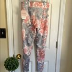 Dress Up Tie-Dye Leggings in Pink and Gray Photo 2