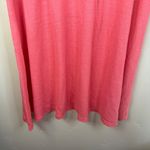 Old Navy  XL Linen Coral Pink Knit Short Sleeve T-Shirt Dress Womens Travel Work Photo 3