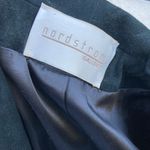 Nordstrom Vintage 80s Fleurette Ultrasuede Black Pleated Suede Trench Coat S Photo 3